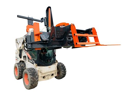 skid steer harvester head|skid steer wood processor.